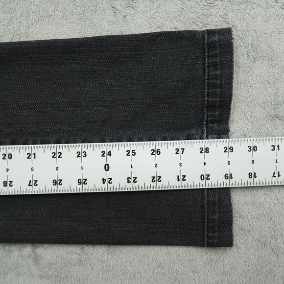 Chico's Platinum Jeans Women's Size 1.5 US-10 Gray Mid-Rise Bootcut 29" Inseam - Picture 3 of 15